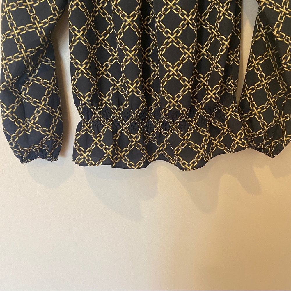 Michael Kors Chain Link Blouse (SP) - Picture 4 of 7